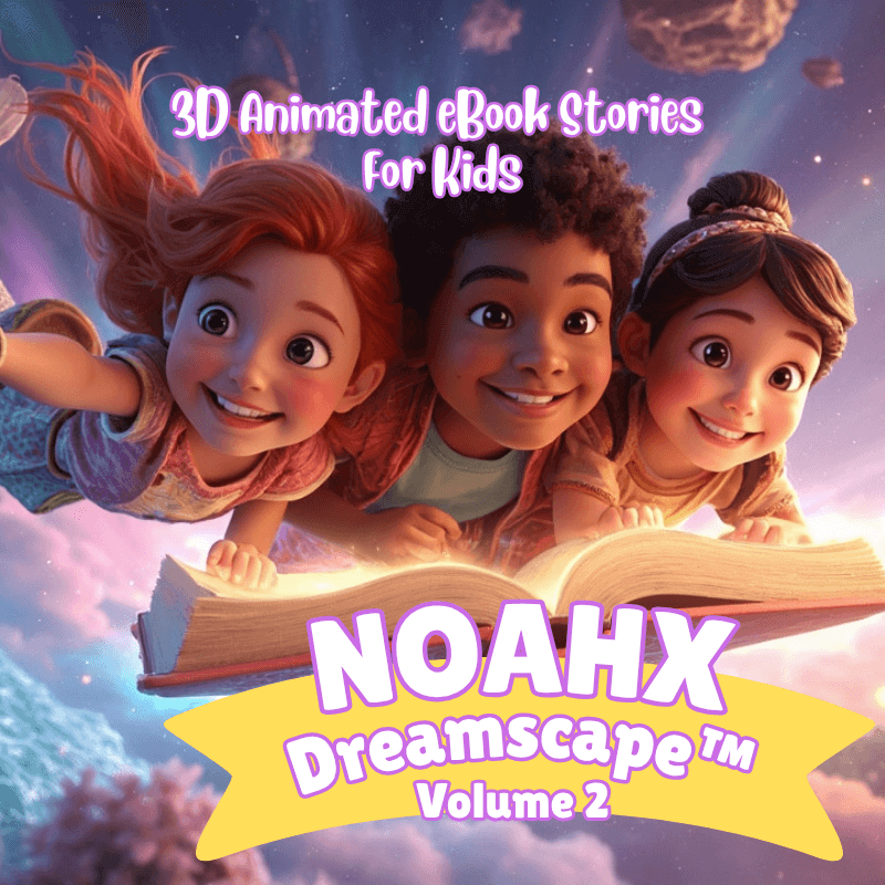 Noahx DreamScapes™ Vol. 2 –10 Magical 3D Storybook Adventures for Kids