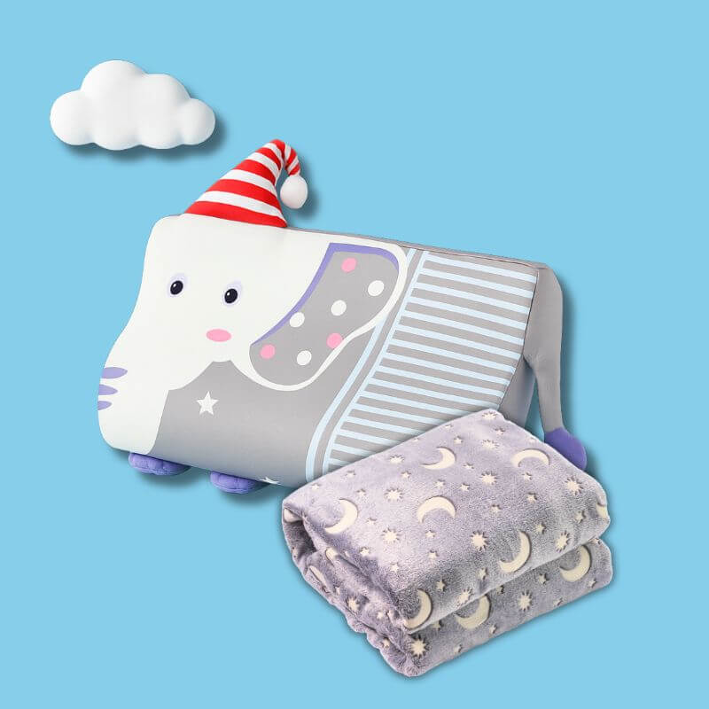 Noahx™ Calm & Cuddle - Snorrior™ & Luna™ Comfort Plush for Kids