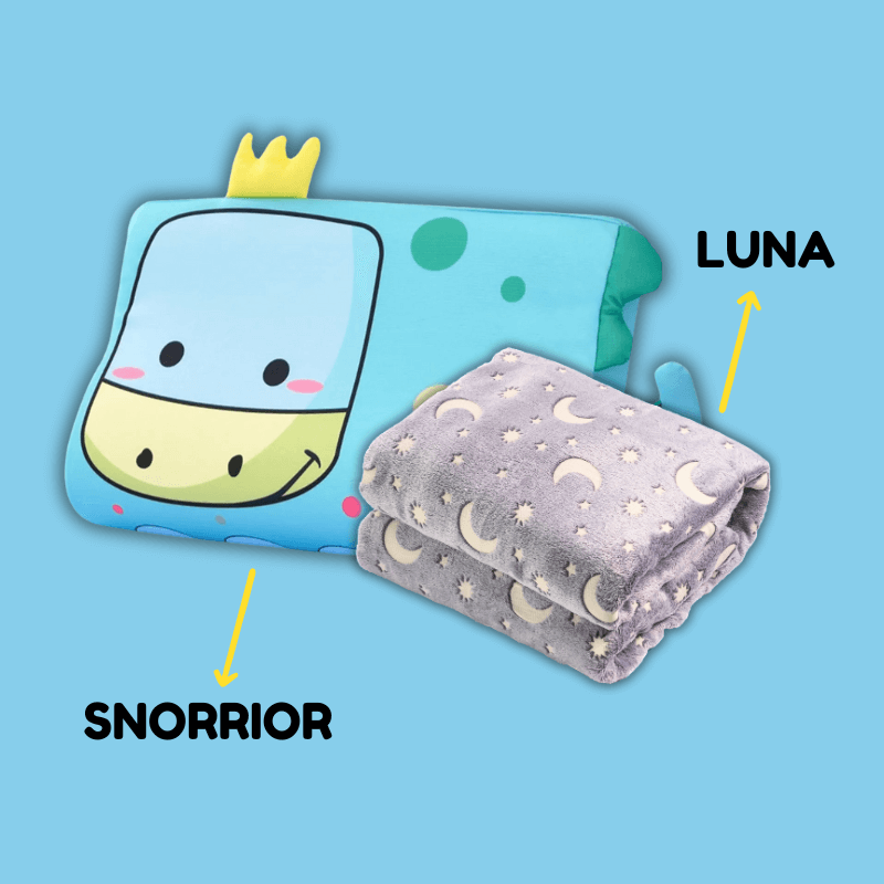 Noahx™ Calm & Cuddle - Snorrior™ & Luna™ Comfort Plush for Kids
