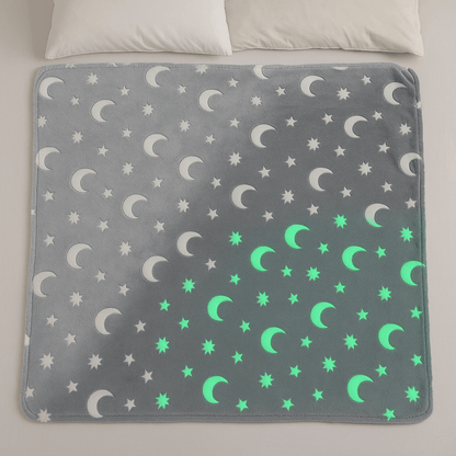 Luna™ Glow in the Dark Blanket for Kids with Anxiety and Struggles
